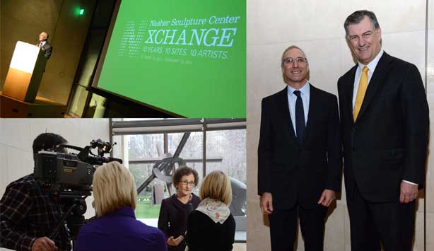 The Nasher director Jeremy Strick announces Nasher XChange on February 20th, 2013