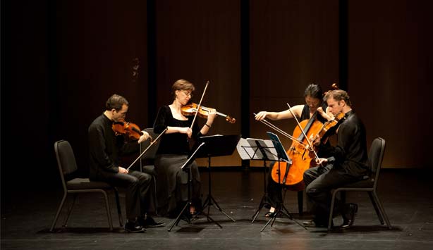 The Brentano String Quartet performs One Red Rose on November 23rd as part of the Nasher Sculpture C